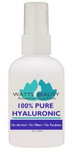 WattsBeauty Anti-Aging Wrinkle Filler оf 100% Pure Hyaluronic Acid on Amazon